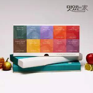 맛있는家 오설록 프리미엄 티 컬렉션 10종x4입 총40입) 선물세트 티백