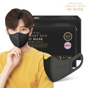[스마트에코] 이유 성인용 블랙 100매 새부리형 마스크
