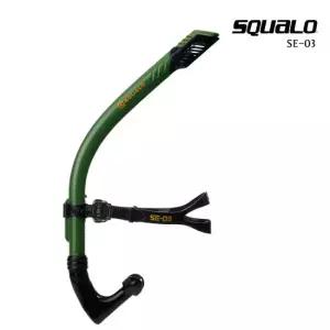 스쿠알로 SQUALO 센터스노클3 SE-03 드라이탑 장착 수영 강습용