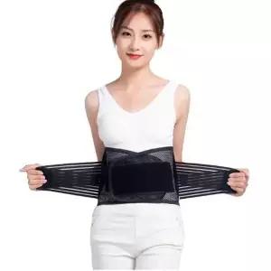 [셀러허브]고탄력 메쉬 허리 보호대 복대 헬스 지지대 (S40475193)