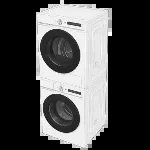 삼성전자 비스포크 세탁기20kg+건조기17kg 화이트 WF21CB6650BW7N 이불빨래 결혼선물 WF21CB6650BW + DV17CB6600BW