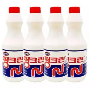 유한락스 펑크린 1L x 4개