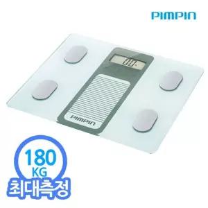 핌핀309 디지털 체지방 체중계 최대180kg/몸무게/저울체중계/전자저울/가정용/디지탈/몸무게저울/미니