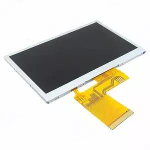 4.3 인치 TFT LCD 디스플레이 화면 모듈 480*272 HD IPS TN NV3047 플러그인 40PIN 24 비트 RGB 인터페이스