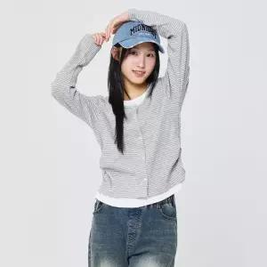 [소이] 여자 가을신상 스트라이프가디건티(26F3459)