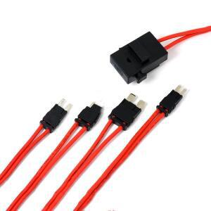 32V 25A 16AWG 자동차 퓨즈 홀더 연장 와이어 전류 수집기 전자 장치용 하네스 어댑터