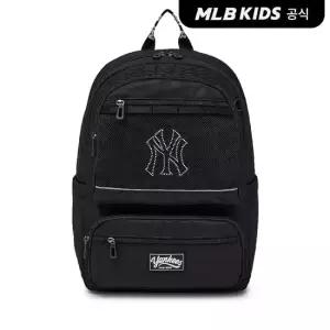 [MLB키즈 공식]26N 고학년 투포켓 책가방 NY (Black) 7ABKB136N-50BKS