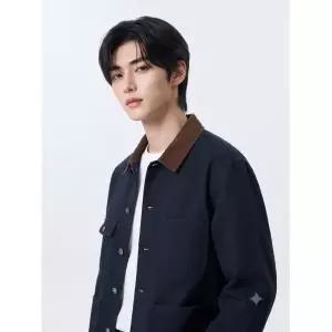 예일 빈티지 워커 커버올 자켓 네이비 YEF1JK307A