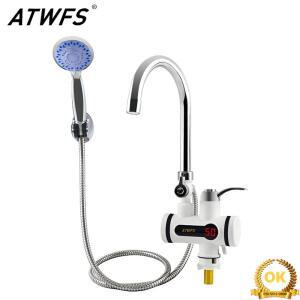 ATWFS 탱리스 온수기 수도꼭지 샤워 인스턴트 전기 탭 주방 및 욕실용