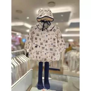 [압소바](하남점)(26년FW 신상품 출산,백일선물)디온 우주복(보넷,장말) AB2652OR18