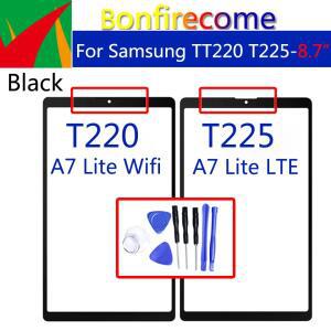 삼성 호환 갤럭시 호환 탭 A7 라이트 T220 터치 스크린 디지타이저 패널 센서 교체 전면 외부 LCD 유리