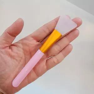 피부 실리콘 팩붓 얼굴 마사지 팩 브러쉬