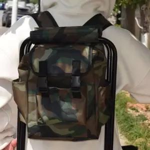 캠핑 낚시 등산 다용도 의자 백팩 겸용 밀리 디자인 야외의자 y-C0A91