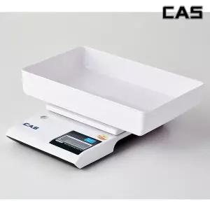 카스 주방저울(전자저울) WK-1D(최대 3kg)/보관용기