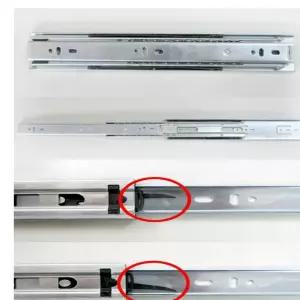문주 3단 레일 450~600mm 가구 부속 서랍레일 a-WB0FF8A