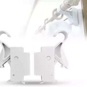 코텍 무타공 커튼브라켓2P C0323 못없이 커튼봉 u-WD64FE4 고정 기타액세서리