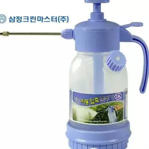 삼정 파워 자동 압축분무기 1.8L스프레이 기타청소용품 용기 u-W2985EF 생활용품 가정용