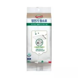 [핫트랙스]혜명몰 3M 스위퍼키트 정전기청소포 대형 리필2178 부직포 / 30매입 - 개 (1개입) 청소용부직포