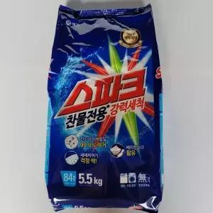 [핫트랙스]5.5kg 분말세제 파우치 대용량 세탁세제(WFPFIGA)