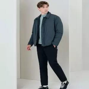 잭필드 남성 정장 스티벤 히트 패딩 팬츠