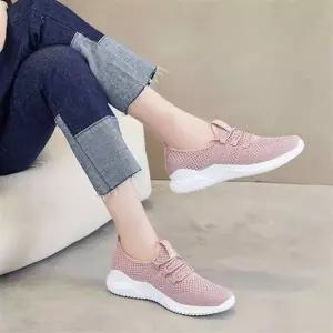 4color 운동화 단화 여자 메쉬 가벼운 통풍 러닝화 여름