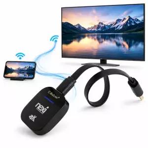넥시 4K 미라캐스트 HDMI MHL동글이 5G 무선미러링 스마트폰 태블릿 TV연결 노트북 컴퓨터 핸드폰 안드로이