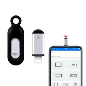 [호환품]스마트 호환폰 리모컨 IR 블래스터 C 타입 마이크로 라이트닝 범용 적외선 앱 제어 어댑터 TV 에어