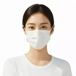 클린손케어 국산 KFAD 비말차단 일회용 덴탈마스크 50매(50매입, 1개,대형, 백색)