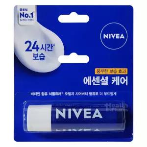NIVEA 니베아 립케어 에센셜 케어 4.8g/립보습/립밤/챕스틱/입술보호제/바세린