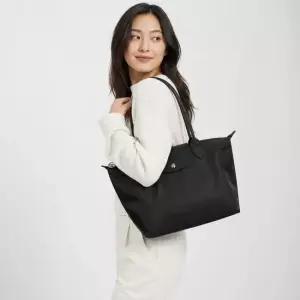 롱샴 여성 르 플리아쥬 엑스트라 M 블랙 숄더백 2605 987 001