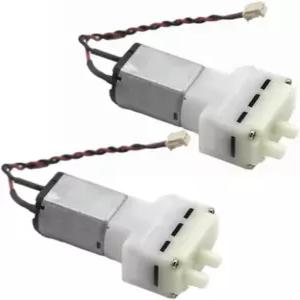 CONCERALL 2PCS DC 5V 이중 홀 펌핑 산소 펌프 030 미니 다이어프램 공기 유방 마사지기용