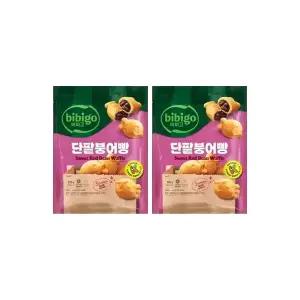 [소비기한 임박] CJ 비비고 단팥붕어빵 300g, 2개