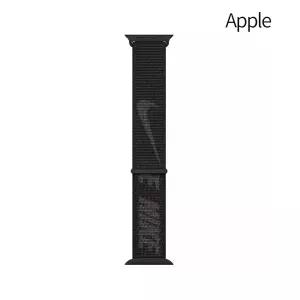 애플워치 스트랩 나이키 스포츠 루프 애플 정품 NIKE LOOP 38-41mm, 블랙(스우시)