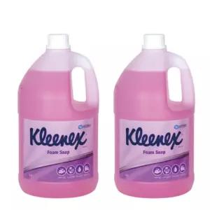 플로우마켓 크리넥스 핸드워시 폼 솝 로즈라일락향 4L X 2개 버블솝