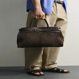 ZARA 콤비 벨트 백 - 브라운 3500/820/700