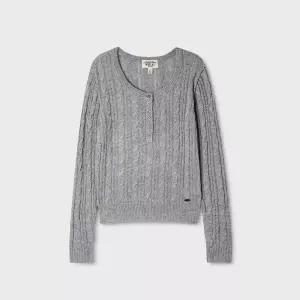 [후아유](의정부점)Henley neck Cable Pullover WHKAG4926F
