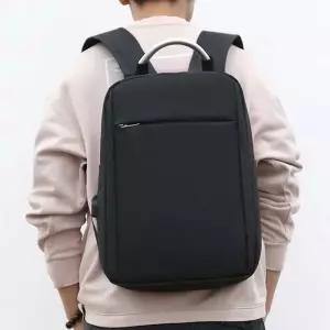 스퀘어 백팩 베이직 남녀공용 등교가방 직장인가방