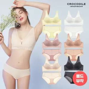 [크로커다일] 에어리핏 시스루 브라+팬티 12종 풀세트 CD061_00
