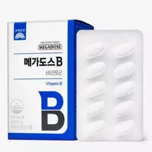 메가도스B 비타민B 컴플렉스 60정 X 3개 (6개월분) 757451