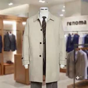 레노마 FW 전체누빔 내피탈부착 베이지 간절기 트렌치코트 RQCMBH01A EK3653 718479