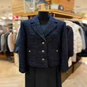 BCBG 리본트위드 자켓 B5A1J102