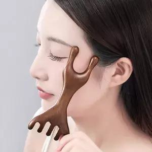 괄사 마사지 빗 두피 얼굴 괄사기 마사지기 DD-13015