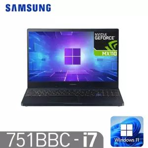 [삼성 NT751BBC] 인텔9세대 i7-9750H DDR4 16G SSD512G MX110 15.6풀HD