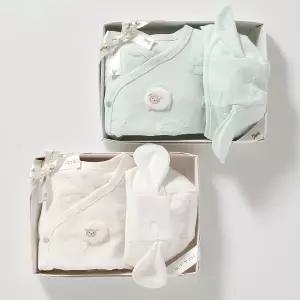[롯데백화점]에뜨와 2종1택/미우배내수트+모자07T717903/출산,신생아 선물,바디수트,저고리,양띠