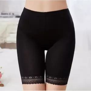 여자 데일리 편한 부드러운 쫀쫀 레이스 5부 속바지 여자속바지 겨울속바지 반바지레깅스
