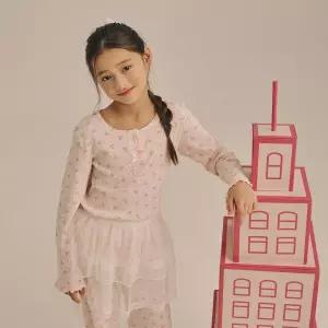 [백화점정품] 오르시떼 여아동 G014 스몰베어 긴소매 파자마 세트 OR26FGGAG014