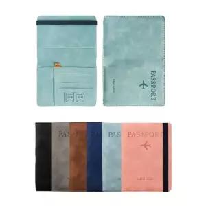 파우치 스트랩 레더 여권지갑 1P 여행 지갑 커버 월렛