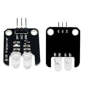 2채널 적외선 송신기 모듈 IR PCB0100 Arduino 보드 용 전자 빌딩 블록