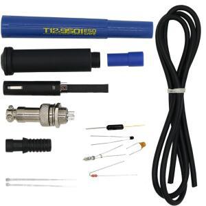 4C/5C 9501 납땜 핸들 DIY 세트 T12 STC/STM32 OLED 디지털 컨트롤러 스테이션 (볼 및 스위치 포함)