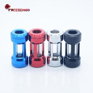 FREEZEMOD PC 수냉 필터 피팅 복합 디자인 넓은 가시 영역 듀얼 내부 스레드 GLQ-JX2
